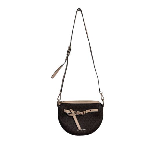 Michael Kors Emilia Medium Logo Shoulder Bag Adjustable Strap - Picture 1 of 9